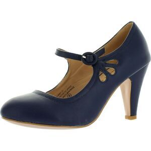 Chase & Chloe KIMMY-21 Blue Womens pumps-shoes 9 NEW